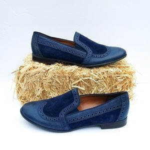 Franco Sarto wingtip Tibby slip on Oxford shoes 10